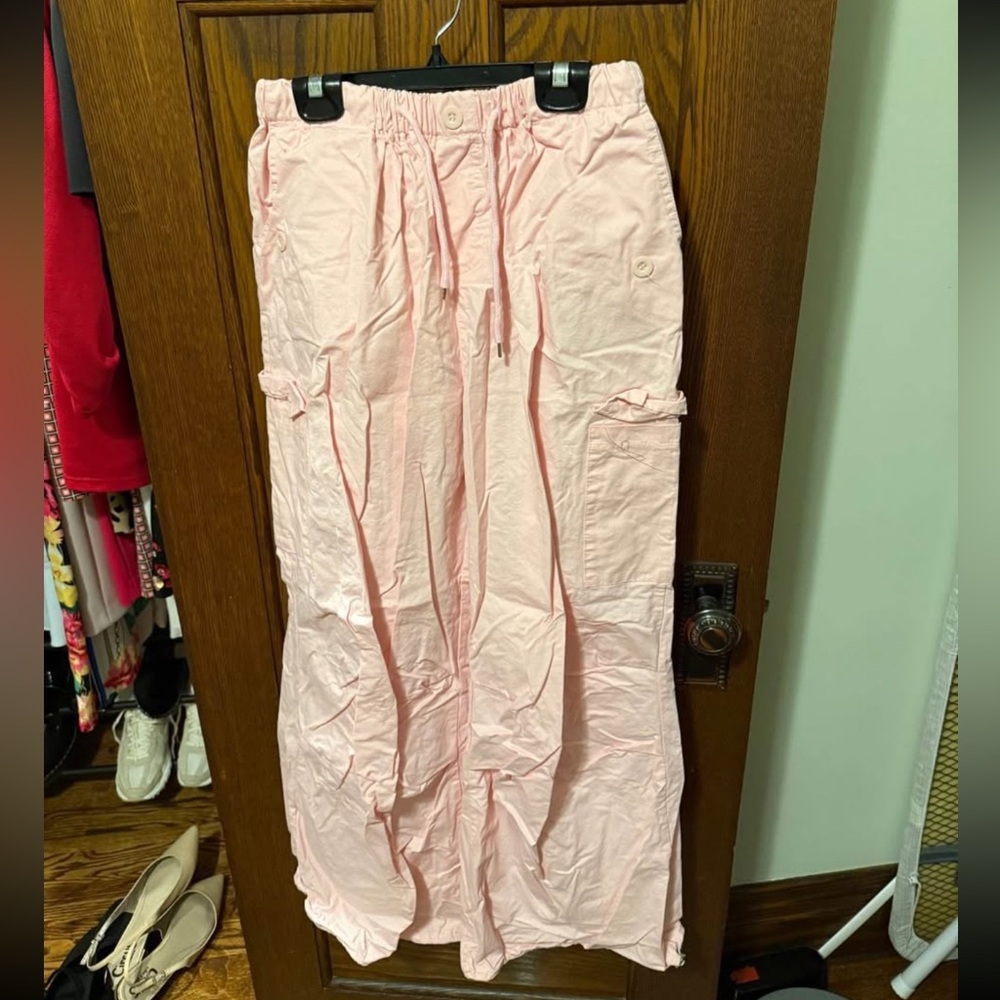 Pink Cargo Pants
